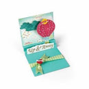 Sizzix Thinlits Die Set 5Pk - Card- Square W/C Center Accordion Folds