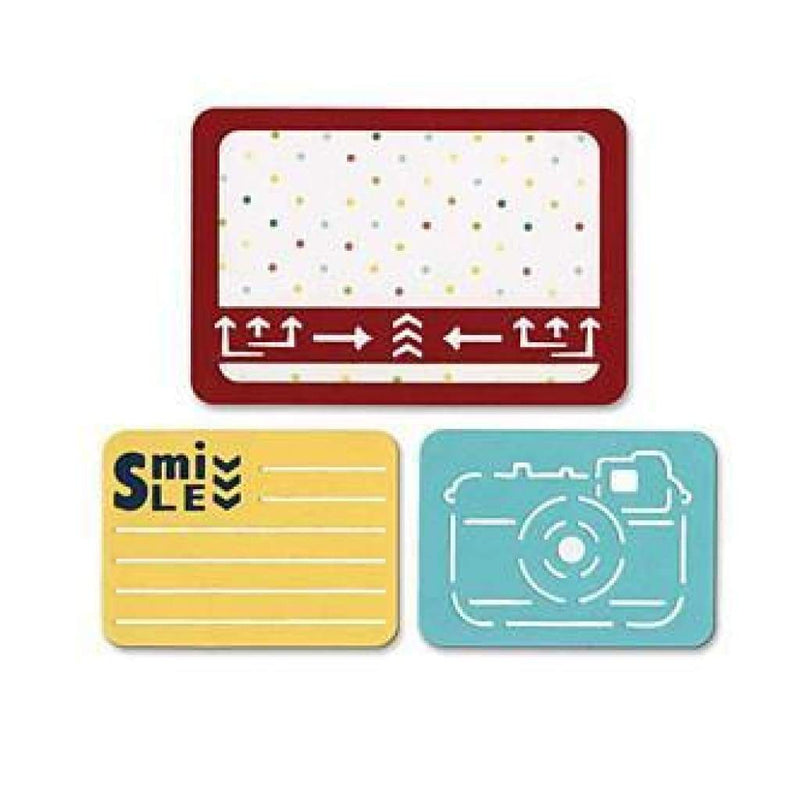 Sizzix Thinlits Dies 3 Pack Smile For The Camera