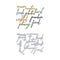 Sizzix Thinlits Dies 9 Pack By Tim Holtz Vacation Words Handwritten