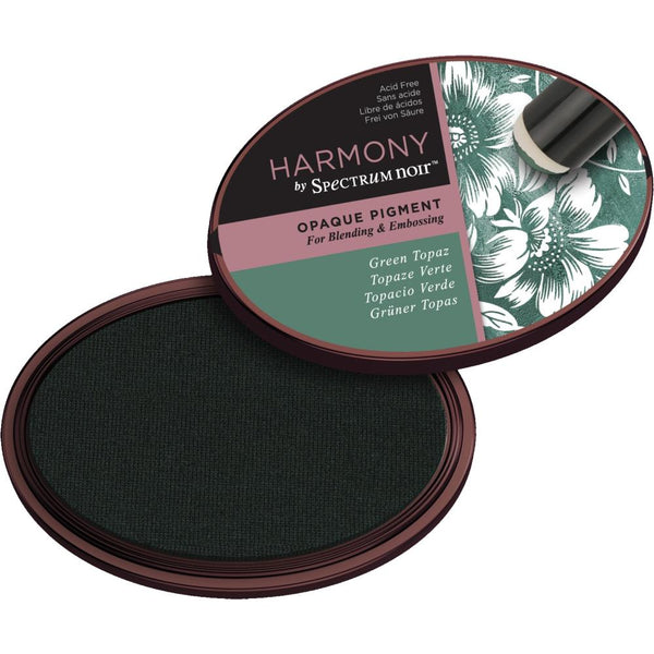Spectrum Noir Harmony Opaque Pigment Ink Pad - Green Topaz*