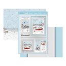 Hunkydory Snow Is Falling Luxury A4 Topper Set - Sea You At Christmas