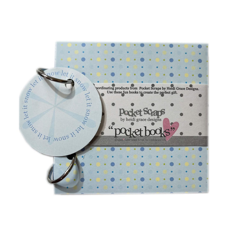 Heidi Grace Pocket Scraps - Pocket Books - Let it Snow