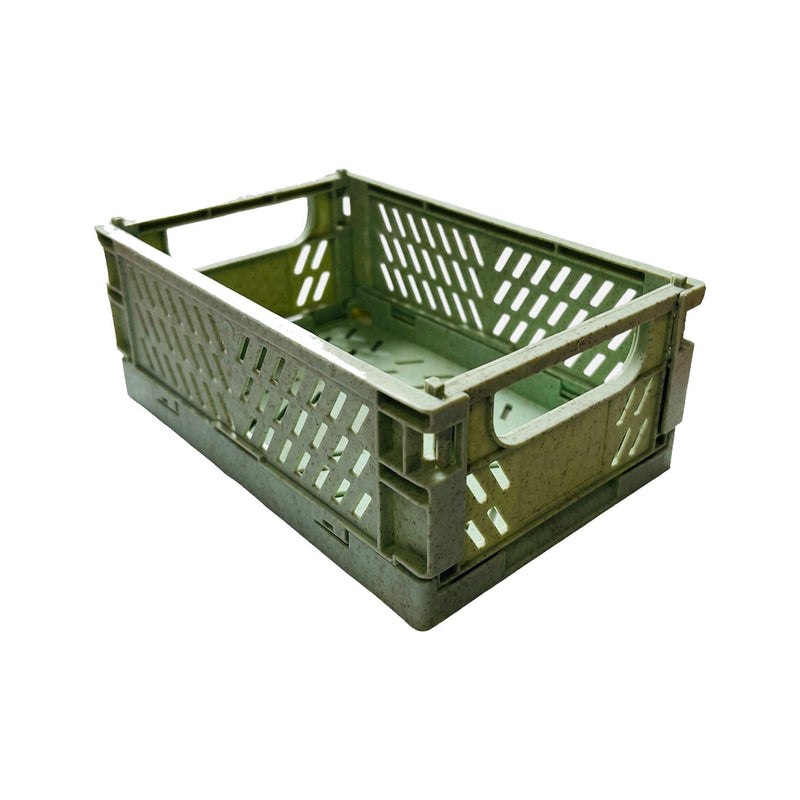 Universal Crafts Foldable Storage Box - Small - Speckled Green