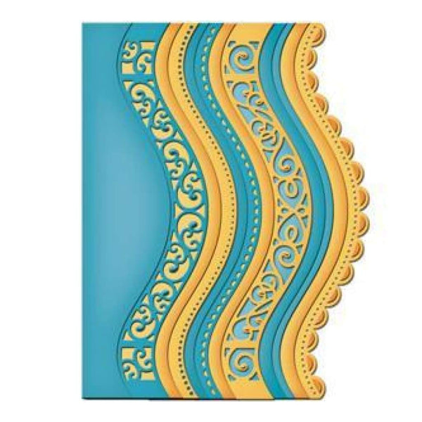 Spellbinders Card Creator Borderabilities - Curved Borders 2