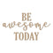 Spellbinders Glimmer Impression Plate - Be Awesome Today