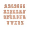 Spellbinders Glimmer Impression Plate - Elegant Monograms