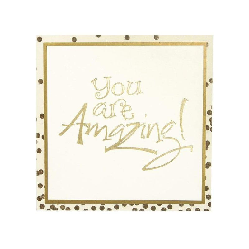 Spellbinders Glimmer Impression Plate - You Are Amazing*