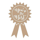 Spellbinders Glimmer Impression Plate Youre The Best