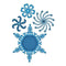 Spellbinders Shapeabilities Dies 2011 Snowflake Pendant