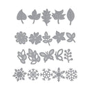 Spellbinders Shapeabilities Dies By Lene Lok Four Seasons-Wreath Elements*