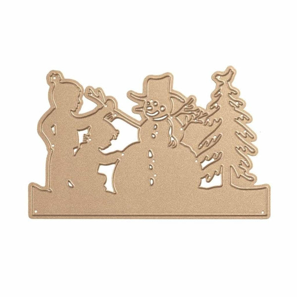 Spellbinders Shapeabilities Dies By Sharon Sowell Build A Snowman*