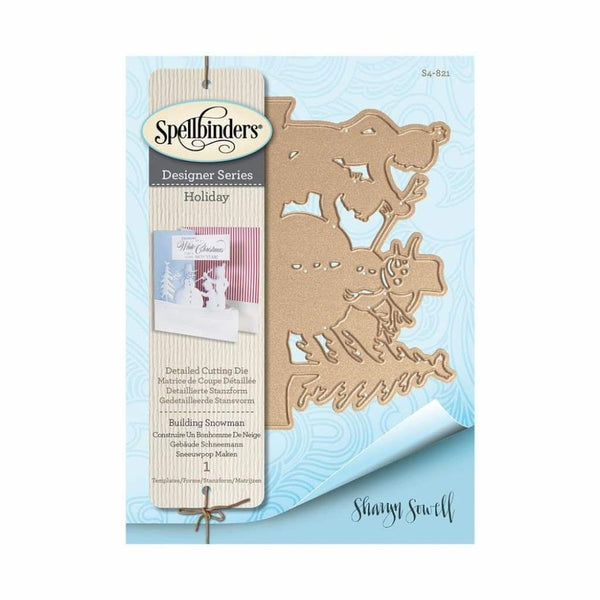 Spellbinders Shapeabilities Dies By Sharon Sowell Build A Snowman*