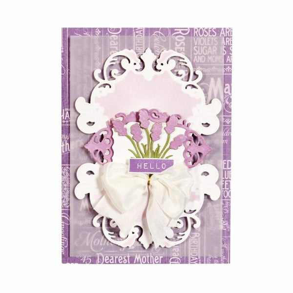 Spellbinders Shapeabilities Dies Eau De Lavande Label