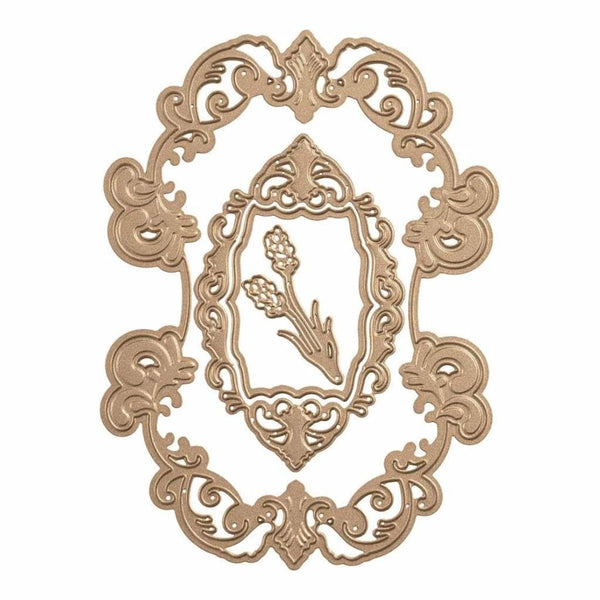 Spellbinders Shapeabilities Dies Eau De Lavande Label*