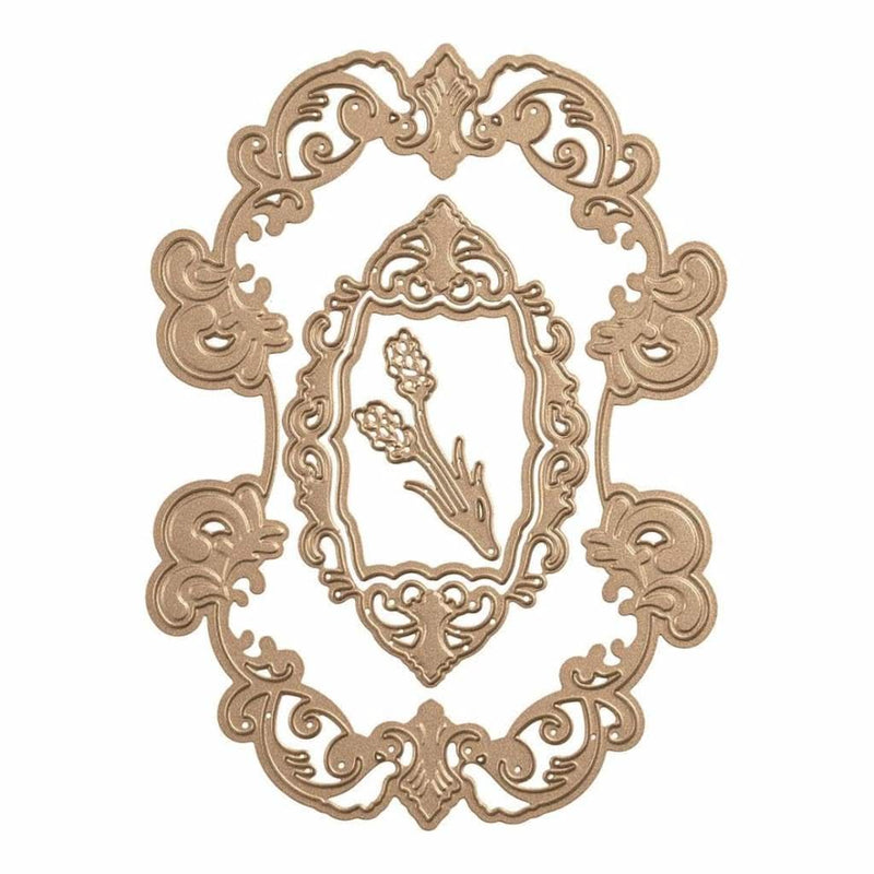 Spellbinders Shapeabilities Dies Eau De Lavande Label*