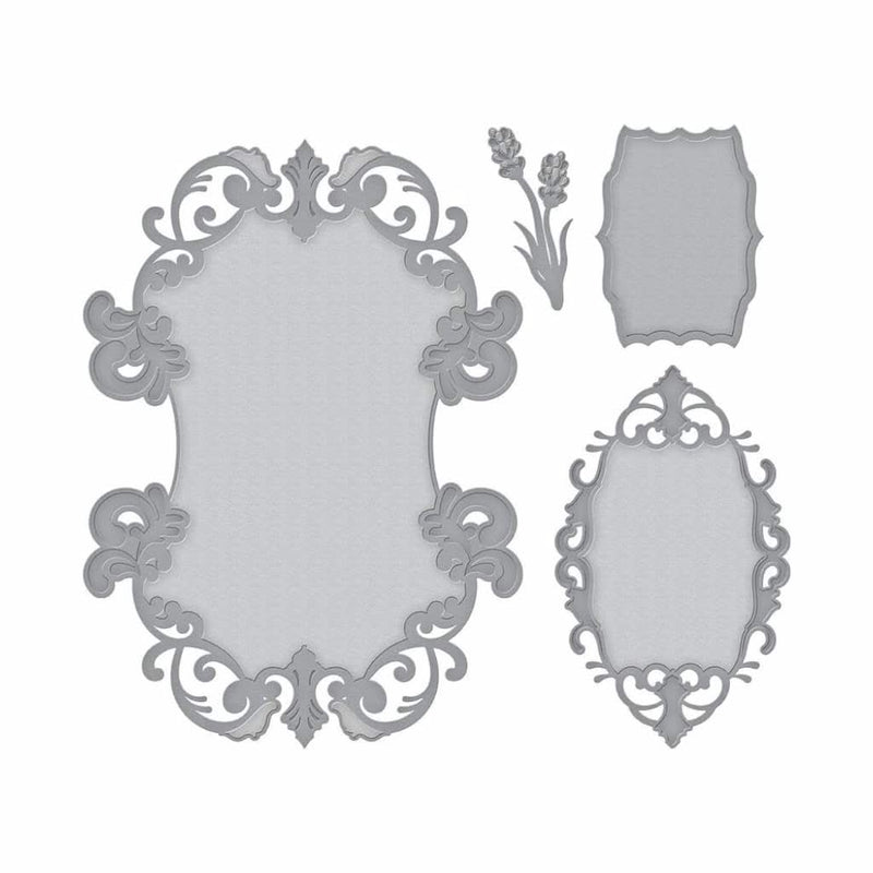 Spellbinders Shapeabilities Dies Eau De Lavande Label*