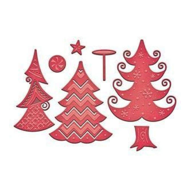 Spellbinders Shapeabilities Dies - Stylized Trees