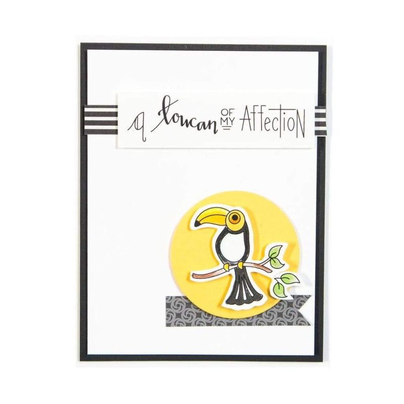 Spellbinders Stamp & Die Set - Friends Of A Feather*