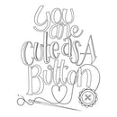 Spellbinders Stamps Cute As A Button