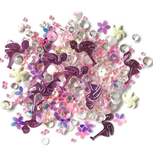 Sparkletz Embellishment Pack 10g - Pink Flamingo