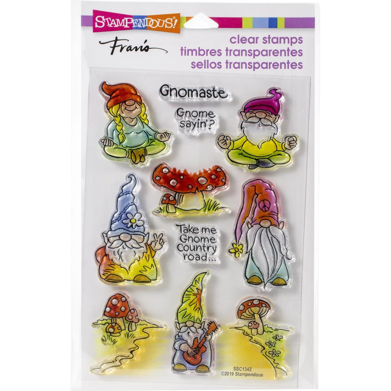 Stampendous Perfectly Clear Stamps - Gnomaste*
