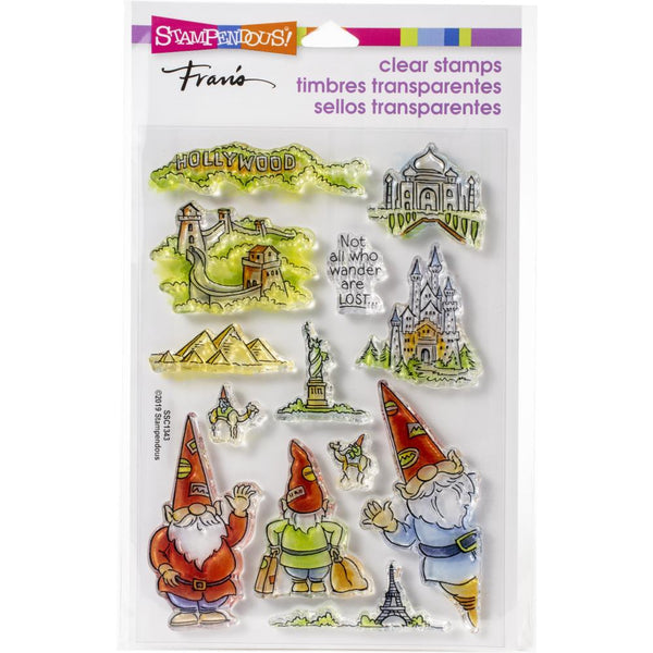 Stampendous Perfectly Clear Stamps - Gnome Travels*