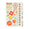 My Minds Eye - The Sweetest Thing Collection - Chipboard Elements - Tangerine Wonderful