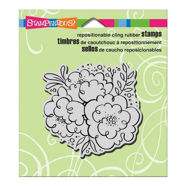 Stampendous Cling Stamp Blossom Trio