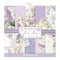 Stamperia Double-Sided Paper Pad 12"X12" 10/Pkg Lilac, 10 Designs/1 Each
