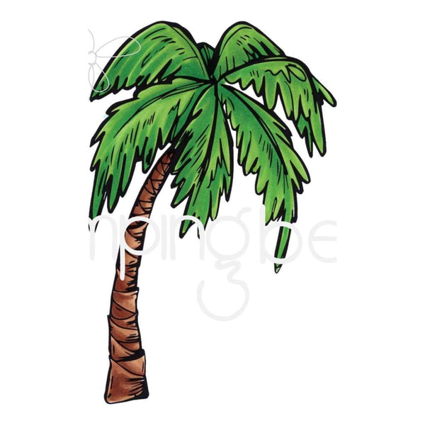 Stamping Bella Cling Stamps - Rosie & Bernies Palm Tree