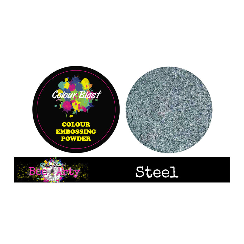 Colour Blast - Colour Embossing Powder - Steel*