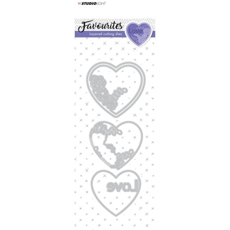 Studio Light Favourites Layered Cutting & Embossing Die - No. 147