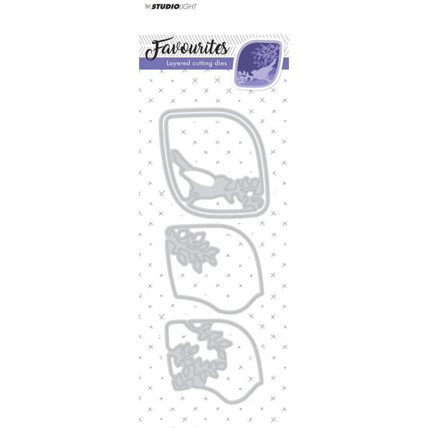 Studio Light Favourites Layered Cutting & Embossing Die - No. 148