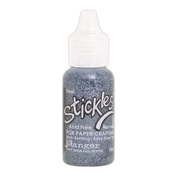 Stickles Glitter Glue .5oz - Steel