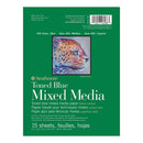 Strathmore 400 Series Mixed Media Pad - Tone Blue 6 inch X8 inch 15 Sheets