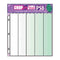 Crop In Style PSB Clear Refill Pages - Strip 10 Pack for Paper Sticker Binder