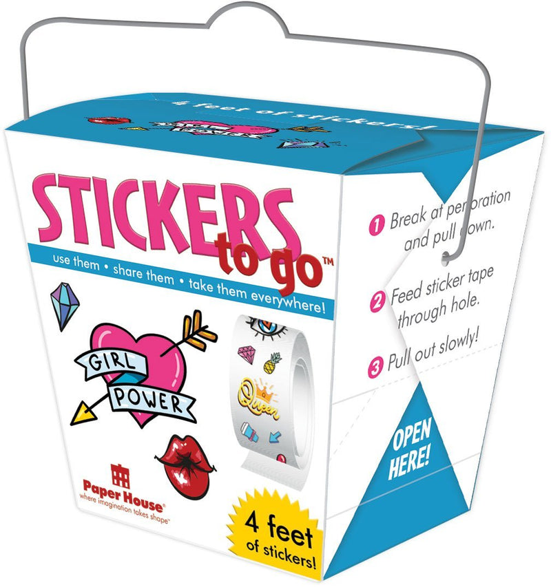Paper House Stickers To Go 4ft Roll - 90's Icons*