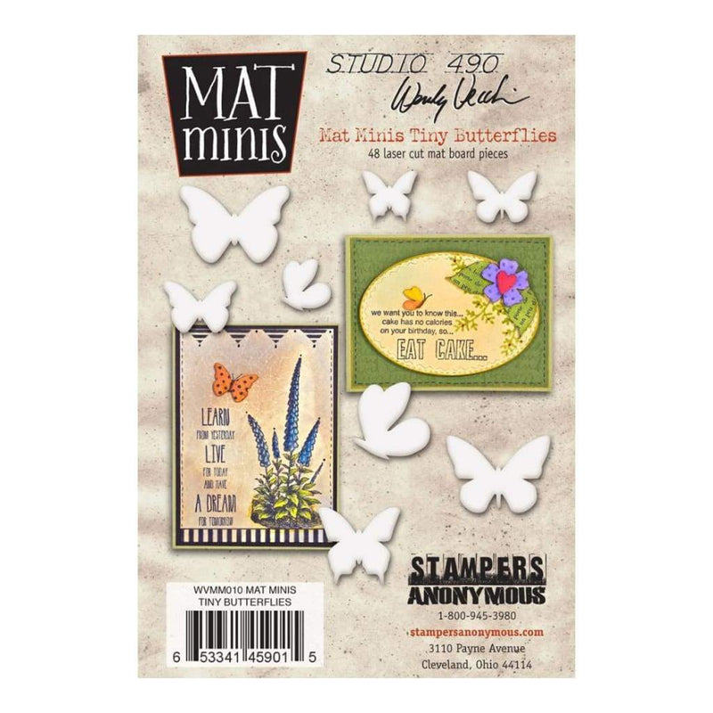 Studio 490 Mini Mat Board Tiny Butterflies