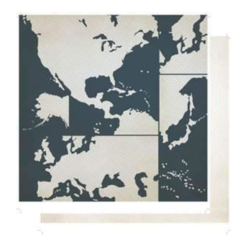 Studio Calico - Abroad - Continental 12X12 Inch Double-Sided Paper (Pack Of 10)