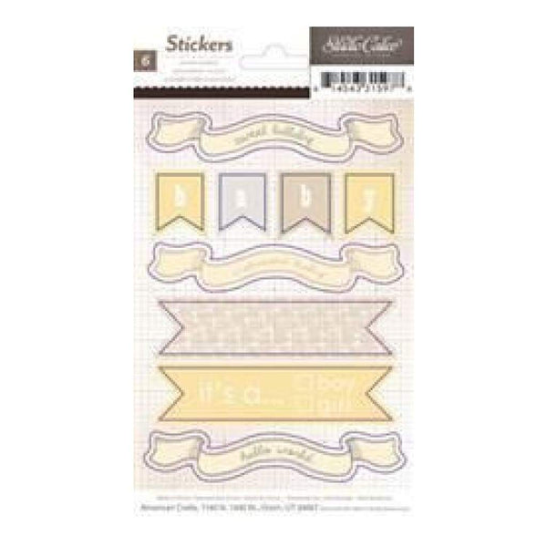 Studio Calico - Story Time - Vellum Banner Stickers