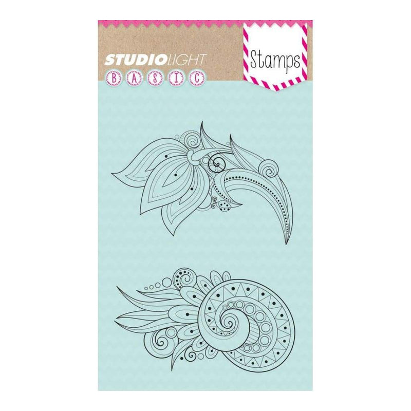 Studio Light Basic A6 Stamps - Flowers