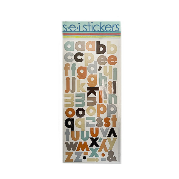 Sei - Such A Boy - Alphabet Stickers