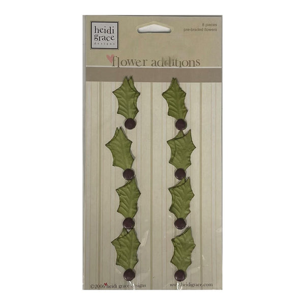 Heidi Grace Flower Additions - Holly Leaf Flowers - Sugar Plum Forest*