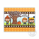 Sunny Studio - Fall Kiddos Stamps*