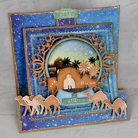 Heartfelt Creations Cut & Emboss Dies - Starry Night Winterscapes*