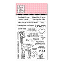 Sweet n Sassy Clear Stamps 4 inch X6 inch Stand Tall