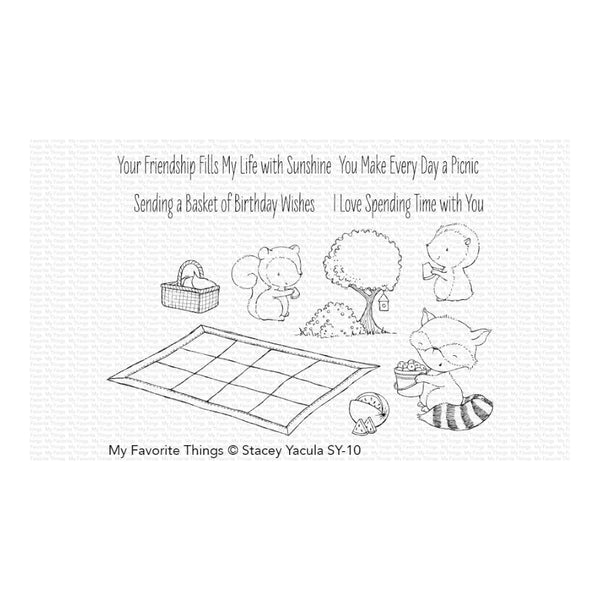 My Favorite Things - Clear Stamps - Picnic Pals