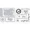 Sizzix Framelits Die & Stamp Set By Katelyn Lizardi 7/Pkg - Envelope Liners, Mini