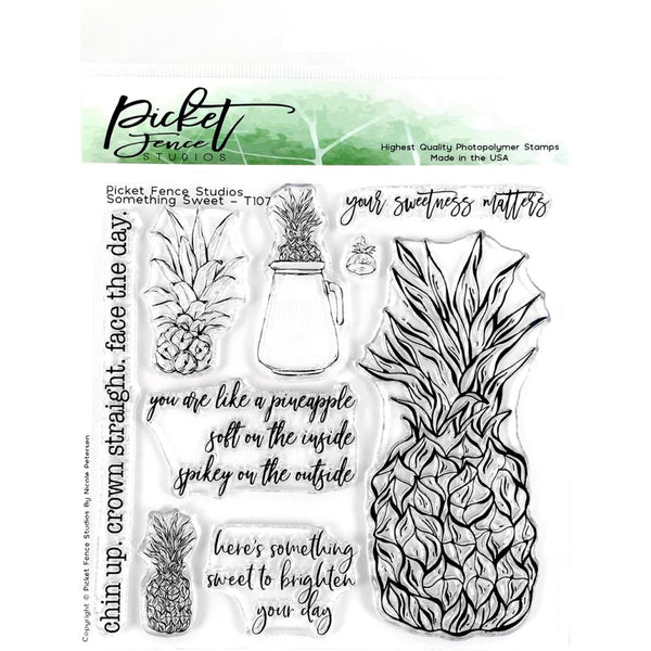 Picket Fence Studios 6 inch X6 inch Stamp Set - Something Sweet