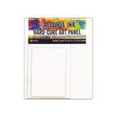 Tim Holtz Alcohol Ink Hard Core Art Panel 3 per package - Rectangle 4X6in, 5X7in, 8X10in 1 Each